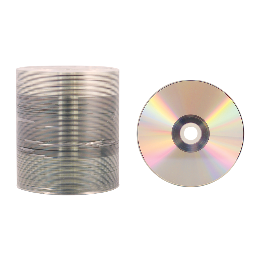 Rimage White Thermal Everest Hub Printable Diamond Dye (Silver Bottom) CD-R  in Shrink Wrap - Bulk Pack (500 Discs)